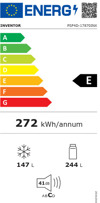 Inventor Ψυγείο Ντουλάπα 391lt Total NoFrost Υ178xΠ70.3xΒ68.6εκ. Inox PSF4D-17870INX Inventor Psugio Ntoulapa 391lt Total NoFrost u178xP70.3xB68.6ek. Inox PSF4D-17870INX